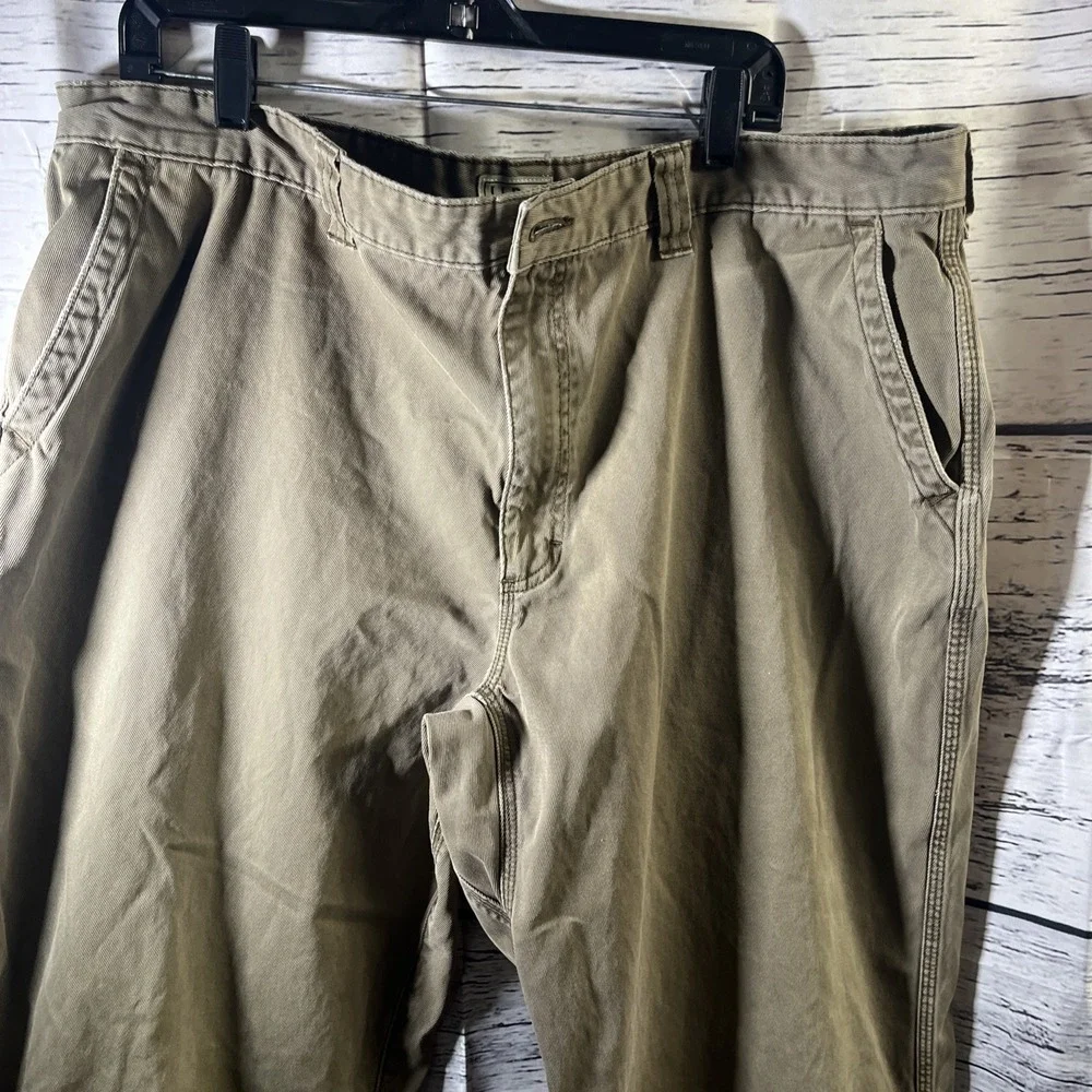 LL Bean Vintage Mens Pants 44x30 Khaki Straight Leg Chino‎ Pants